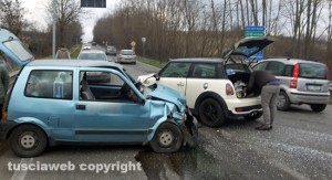 Viterbo - L'incidente sulla Teverina