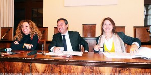 Serenella Papalini, Domenico Merlani e Lucia Valente
