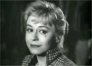 L'attrice Giulietta Masina 