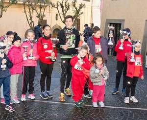 Canepina - Corsa della Befana - Gli atleti della Zona olimpica