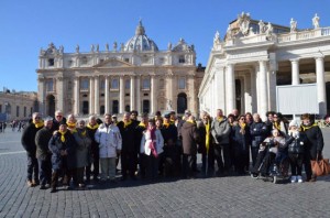 I pensionati di Coldiretti da papa Francesco 