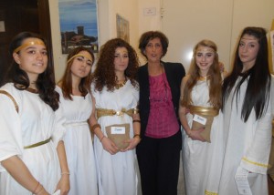 Viterbo - Un momento de "La prima notte del liceo classico" al Buratti