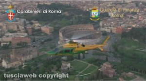 Roma - Spaccio a Tor Bella Monaca - Operazione di finanza e carabinieri