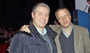 Federico Fracassini con Flavio Tosi