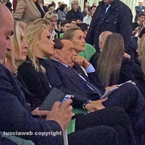 Silvio Berlusconi e Francesca Pascale
