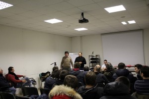 Viterbo - Scuola di dreni all'Itt "L. Da Vinci"