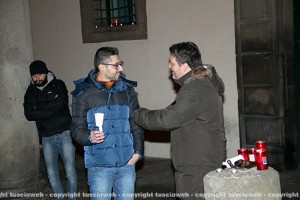 La fiaccolata per Charlie