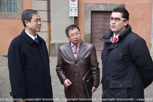 Cui Jindu con Giacomo Barelli