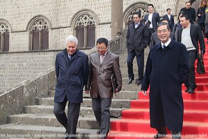 Cui Jindu con Leonardo Michelini