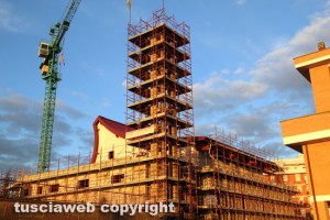 Chiesa di Villanova - Il cantiere