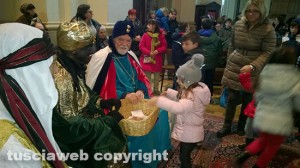I re magi a Soriano nel Cimino