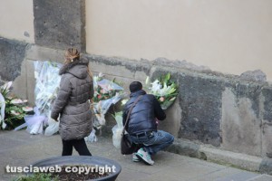 Grotte di Castro - I funerali di Cristina Cappelloni 