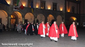 Viterbo - La processione in ricordo dei santi Valentino e Ilario