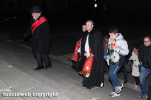 Viterbo - La processione in ricordo dei santi Valentino e Ilario