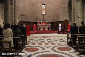 Viterbo - La messa in ricordo dei santi Valentino e Ilario