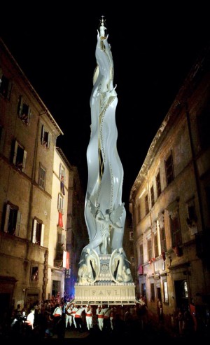 Viterbo  - Macchina di Santa Rosa - Una preghiera per Rosa di Marco e Christian Ciucciarelli, Alessandra Bianchi, Elisa Bonarelli, Luca Quondam e Gianluca Bagliani