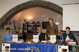 Viterbo - Rotary club - Presentazione del concroso fotografico Philipp Bordignon "Adotta un monumento"