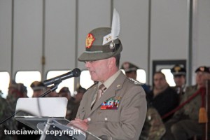 Il comandante delle forze operative terrestri Alberto Primicerj