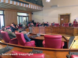 Viterbo - L'incontro dei precari in Provincia