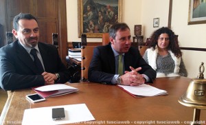 Francesco Monzillo, Domenico Merlani e Federica Ghitarrari