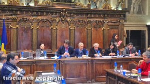 Viterbo - Il discorso di dimissioni di Filippo Rossi in consiglio comunale