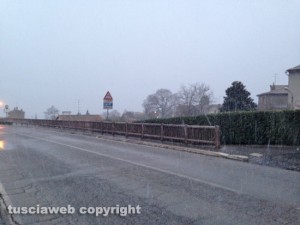 La neve a San Lorenzo Nuovo
