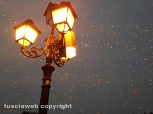 Nevica a San Lorenzo nuovo