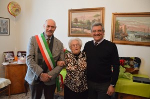 Tarquinia - La centenaria Fedora Corridoni
