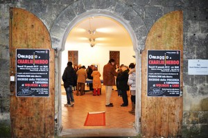 L'ingresso della mostra