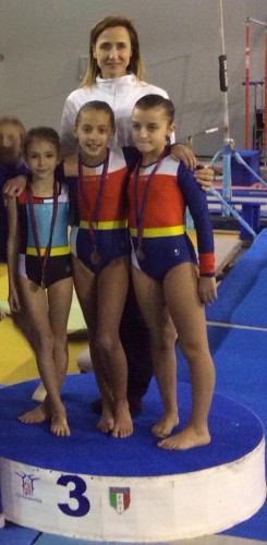 Ronciglione - Sport - Asd Inside wellness gym - Rosanna Ripamonti con le Giovanissime