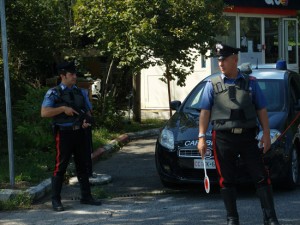 Carabinieri in azione
