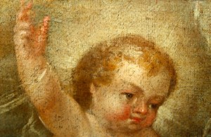 Il quadro del Settecento, raffigurante Santa Rosa, venduto su Ebay