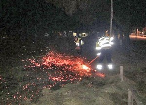 Volontari Aeopc al lavoro a Tarquinia