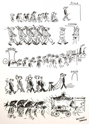 Un'altra vignetta di Wolinski