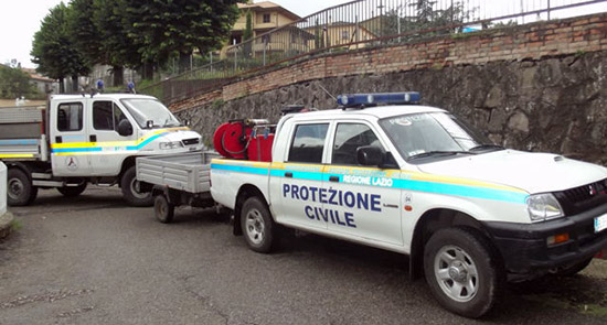 I volontari dell'Asvom di Montefiascone