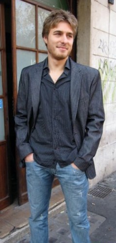 L'attore Simone Balletti