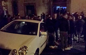 Auto nel centro storico