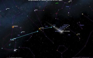 La cometa C/2014 Q2 Lovejoy