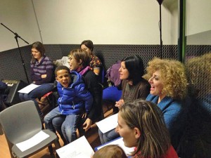 Le prove del corso di gospel