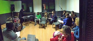 Le prove del corso di gospel