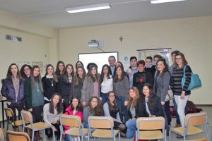 I ragazzi del Colasanti di Civita Castellana 