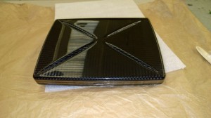 Un modello in fibra di carbonio di Dimar Pelletterie