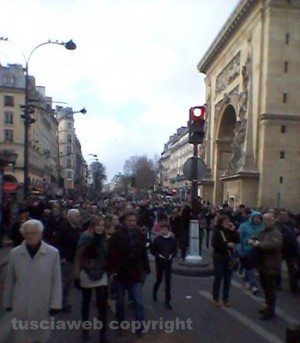 Parigi in marcia contro il terrorismo