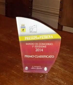 Acquapendente - La premiazione di "Presepi in vetrina"