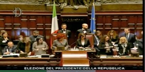 Le votazioni per l'elezione del presidente della Repubblica