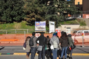 Gli studenti di architettura di Roma Tre in visita ai cantieri del Plus