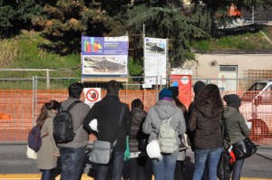Gli studenti di architettura di Roma Tre in visita ai cantieri del Plus