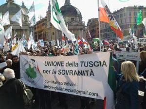 Unione della Tuscia in piazza a Roma 