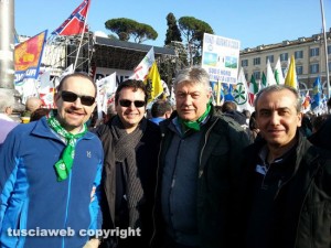 Umberto Fusco, Maurizio Pinna e il senatore Paolo Arrigoni