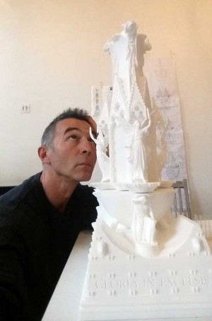 Gloria, la realizzazione del bozzetto